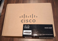 Cisco SG250-08HP Smart Switch with 8 Ports Gigabit Ethernet (GbE) Plus 45W PoE