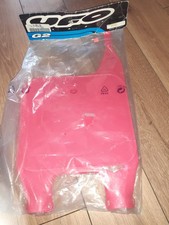 NOS HONDA CR  125 250 500 R 1997 - 1999 UFO FRONT # PLATE FLO RED SUPER EVO 