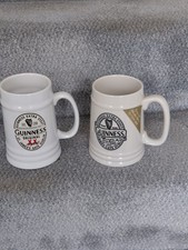 Guinness Ceramic Tankards Extra Stout Pint Tankards collectors edition 