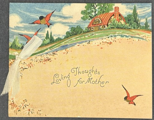 Vintage greeting card - greeting, deco