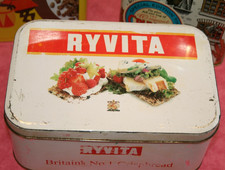 THREE ADVERTISING FOOD TINS