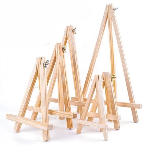 Foldable wood mini easel small - foldable,