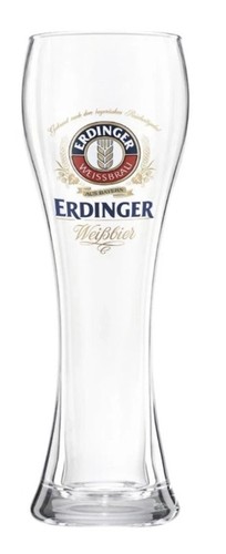 Erdinger pint glass - 1, x