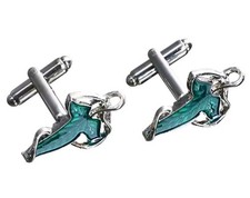Elven leaf cufflinks gift - elven,