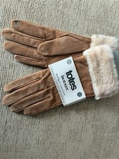 Totes isotoner suede gloves - totes,