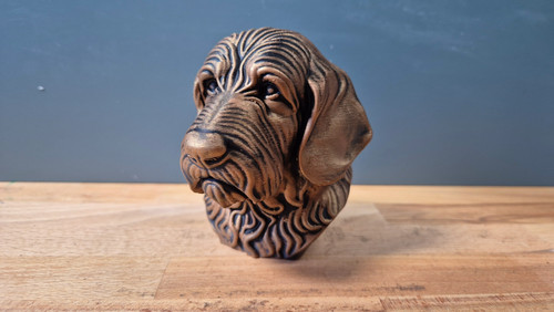 Otterhound bust - otterhound,