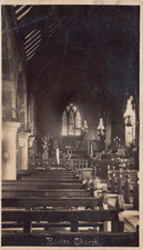 POSTCARD - BURTON CHURCH -