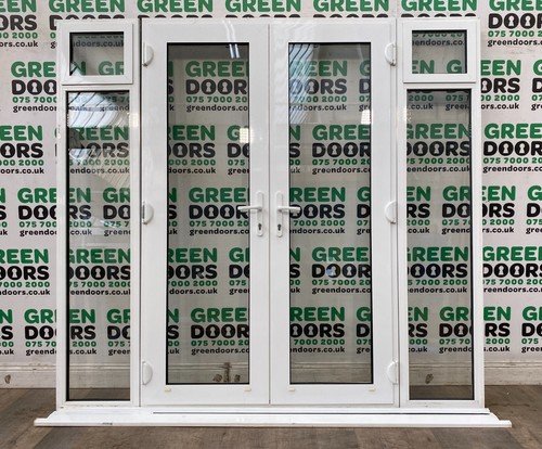 French doors with sidelights - with,