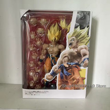 SHF Dragon Ball Super Son Goku Ultra Instinct Action Figure Collection Toy Gifts