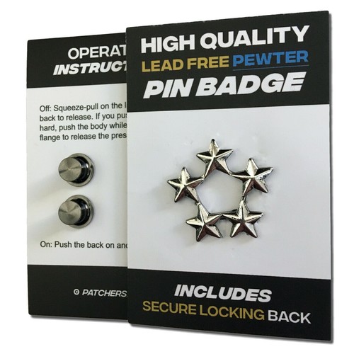 Star high quality pewter - star,