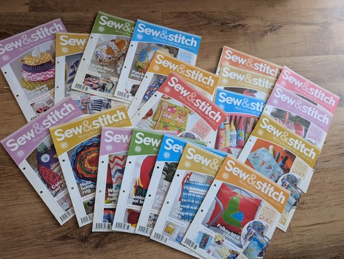 Sew stitch magazines - &,