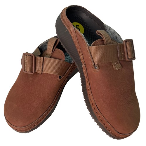 Chaco paonia clog - paonia, teak