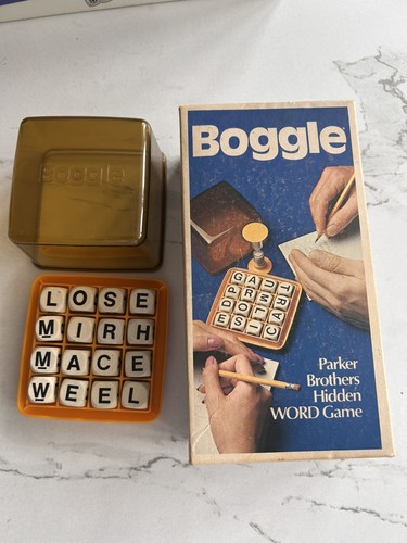 Vintage parker brothers boggle - vintage,
