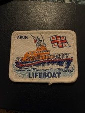 Arun RNLI lifeboat Cloth Badge