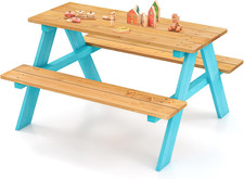 Kids Picnic Table, Fir Wood