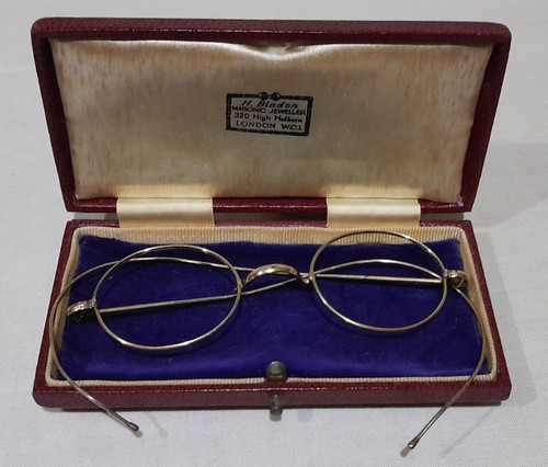 Antique 12ct gold round wire - gold,