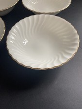 6 x Wedgwood gold  chelsea