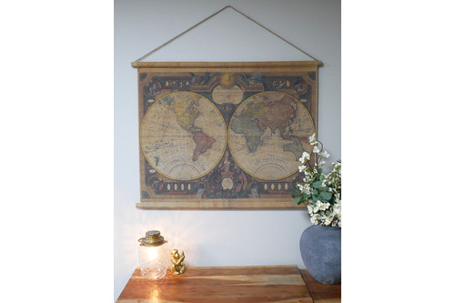 World map canvas - canvas, –