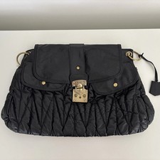 Miu Miu Black Leather Vintage
