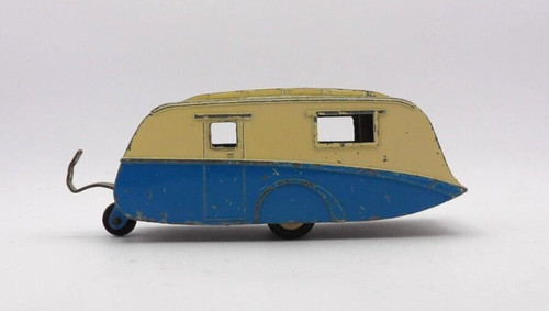 Dinky toys 190 caravan - caravan, blue