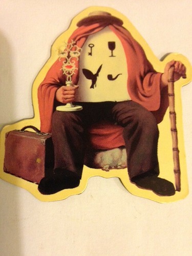 Magritte surrealist fridge