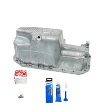 Oil Pan GENUINE Without