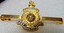 Royal Navy Marines Gold Tone