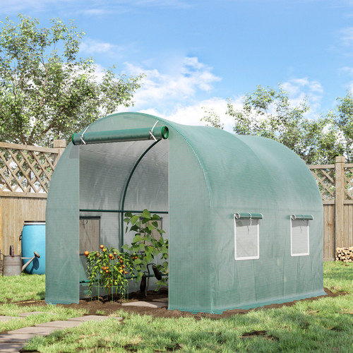 Walk tunnel greenhouse dark - tunnel,