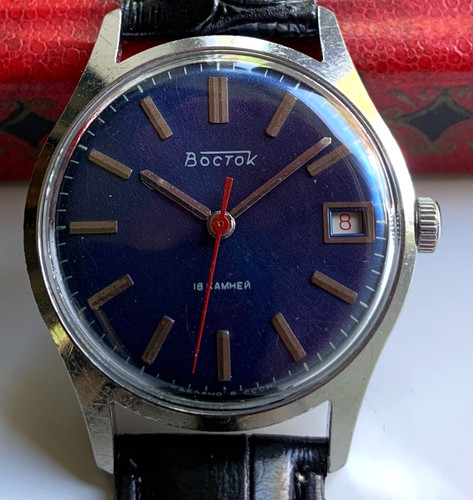 Vintage soviet watch wostok - vintage,