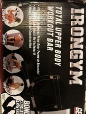 Iron Gym Total Upper Body Workout Perfect For Pull Ups Sit Ups Push Ups & Dips