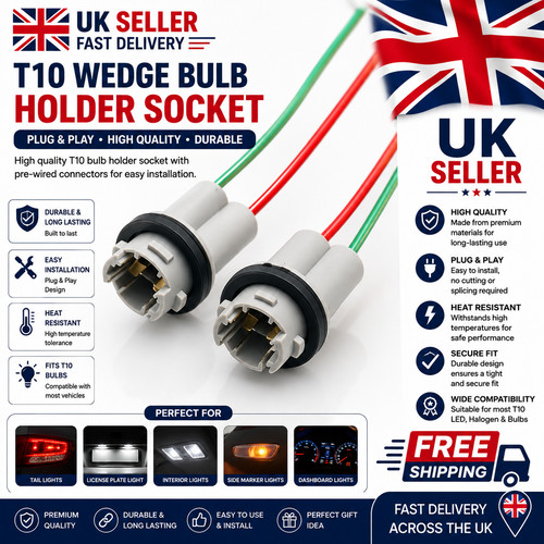 501 w5w t10 bulb - w5w, holder