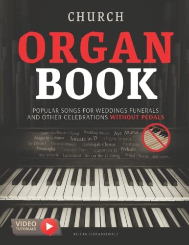 Church organ book popular - organ,