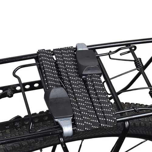 Elastic rack straps - rack, bicycle