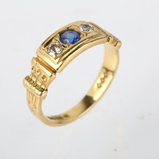 Vintage 18ct Solid Yellow Gold