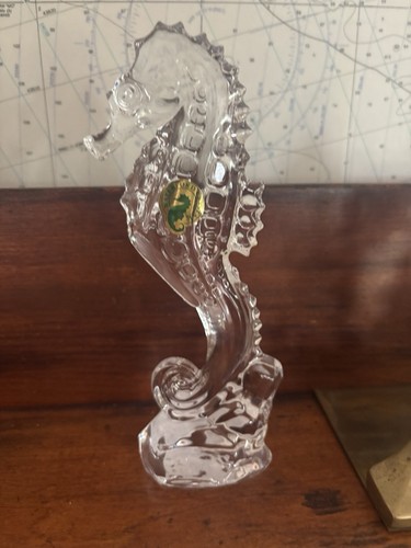 Waterford crystal seahorse - waterford,