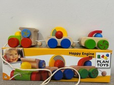 Plan Toys Happy Engine Pull