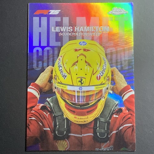 Topps chrome 2025 lewis - f1,