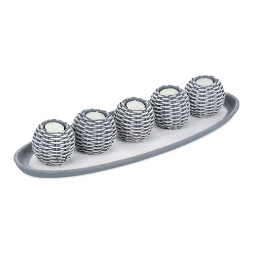 Candle tray shabby chic - candle,