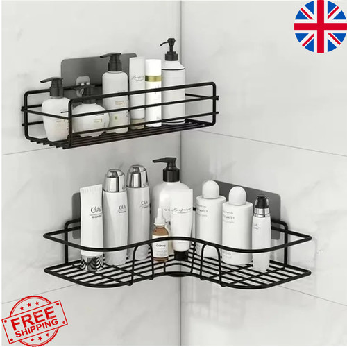 Wall mounted shelf organiser - mounted,