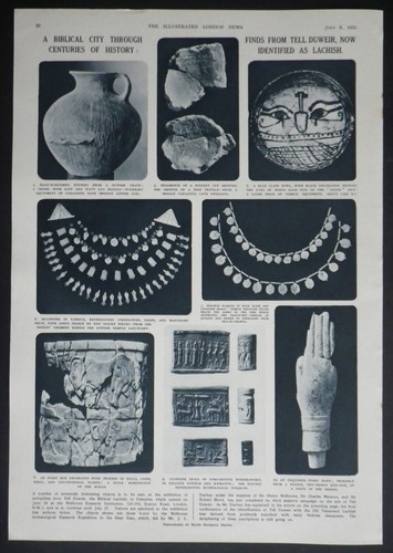 Archaeology tell duweir - archaeology,