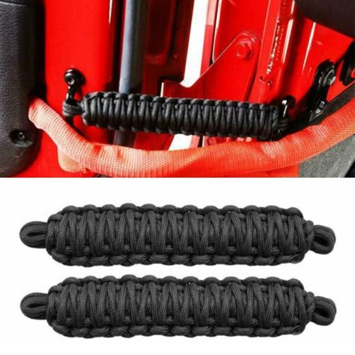 Black car door limit strap - car,