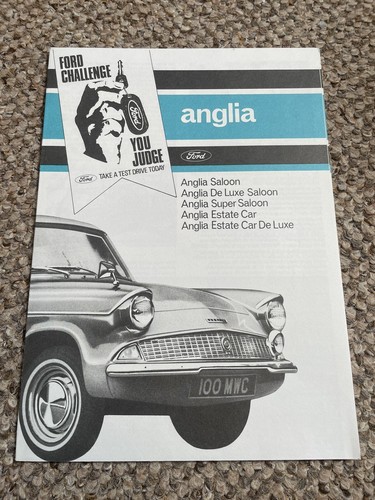 Ford anglia car sales - sales, brochure