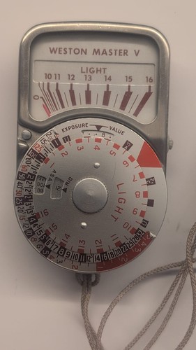 Weston master light meter - master, v