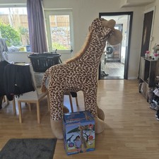 Large Giraffe Inflatable Animal Soft Plush Toy Giant Standing 6Ft 190cm 