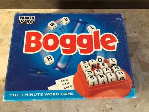 Vintage boggle minute word - vintage,