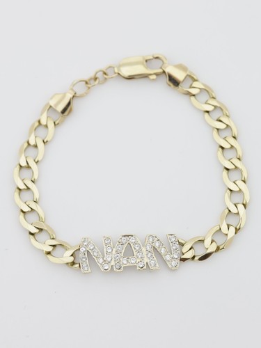 Gold nan bracelet 9ct - bracelet,