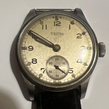 WWII Bravington/Unitas Military ATP Vintage  Gents Watch . Working