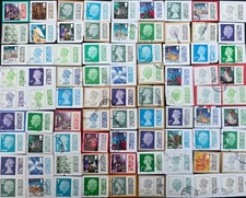 GB - 62 Grams Barcoded Security Stamps Kiloware - Regionals, High & Low Values