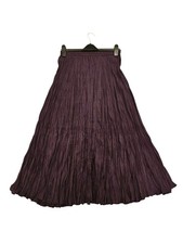 Vintage M&S Crinkle Midi Skirt