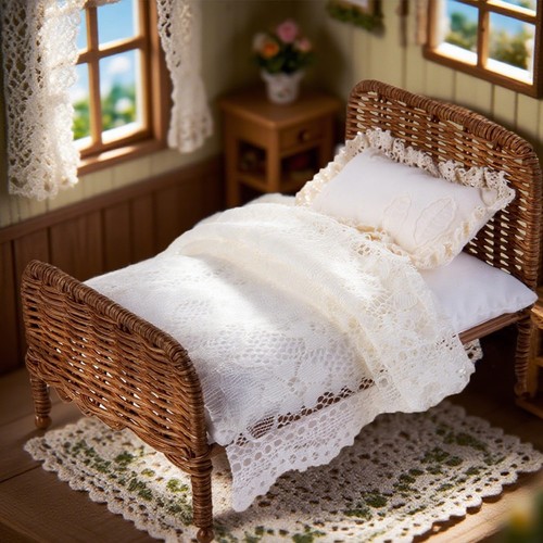 Dollhouse furniture brown - 1:12,